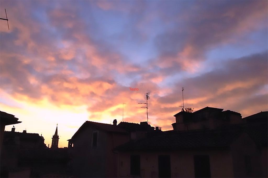 Nido tra le cupole Roma Exterior foto